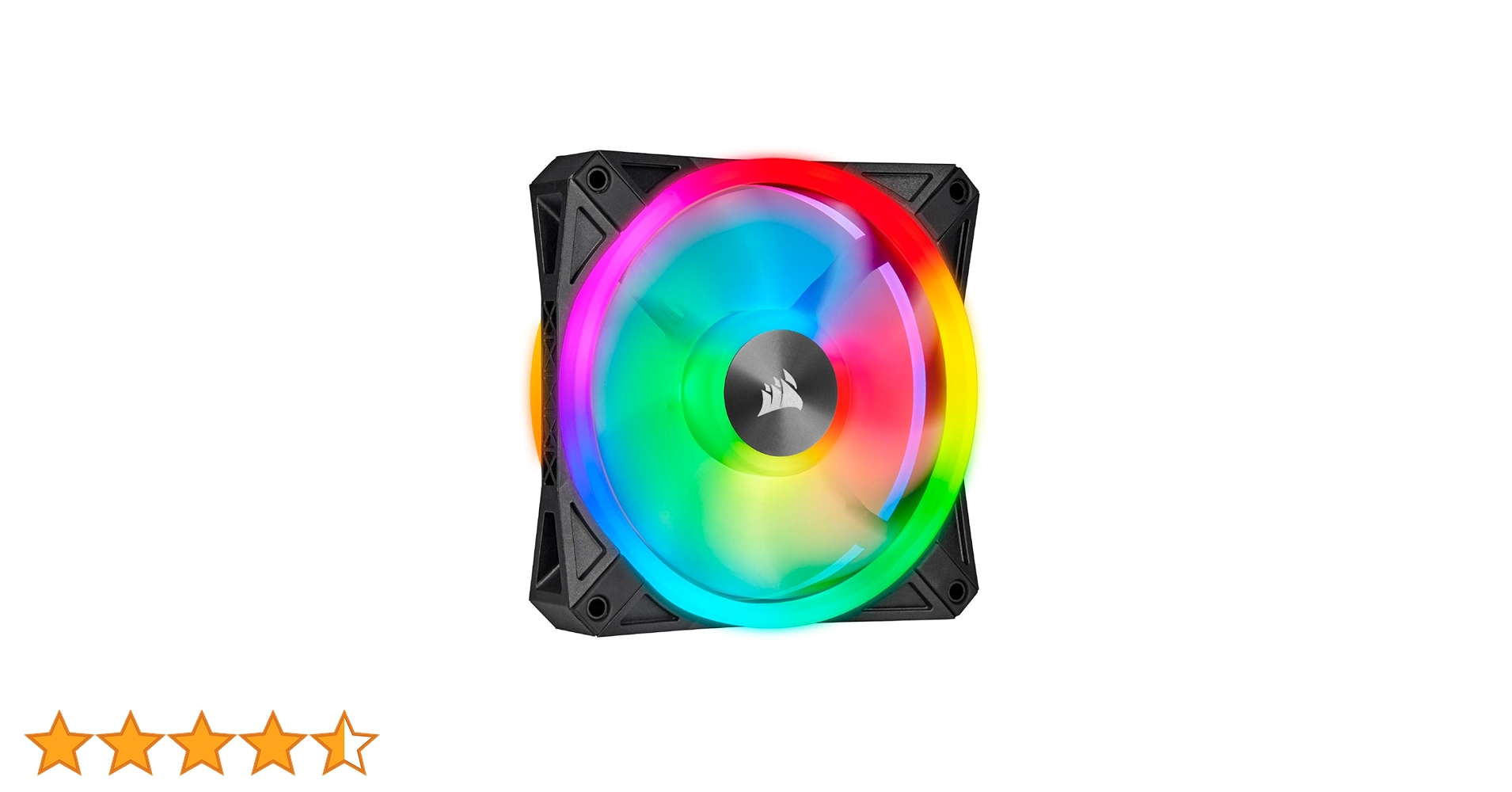 corsair QL 120ファン　7個セット iCUE QL120 RGB 120mm PWM White Fan — Triple Fan Kit with